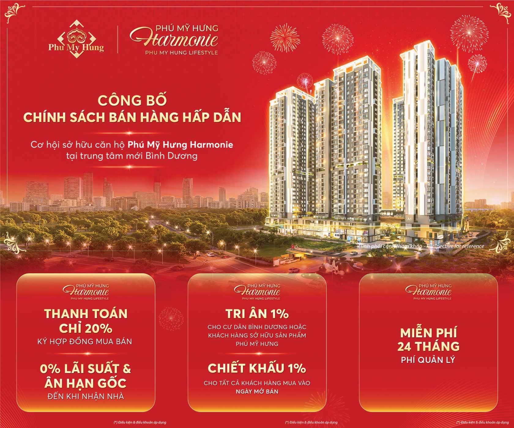 chính sách bán hàng dự án the harmonie