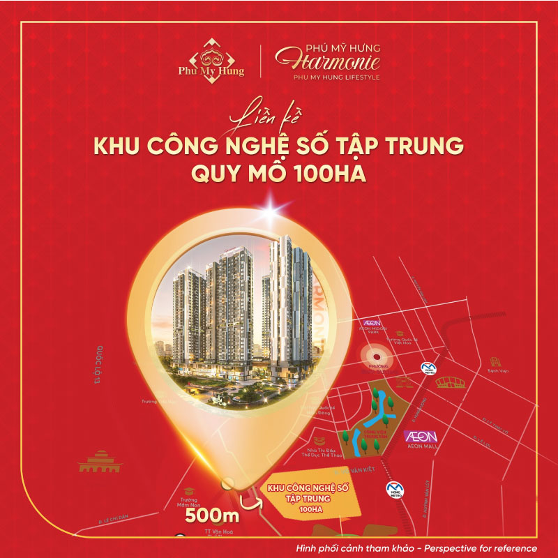 Chuyển đổi trung tâm hành chính thành "hạt nhân" công nghệ: Đòn bẩy vàng cho The Harmonie Phú Mỹ Hưng