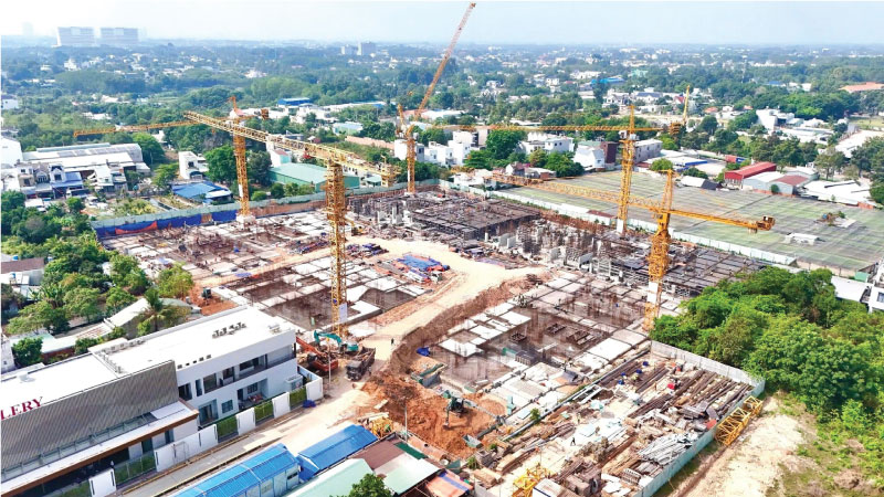 Cập nhật tiến độ dự án The Harmonie – Dự án Phú Mỹ Hưng tại Thủ Dầu Một ngày 28/03/2026